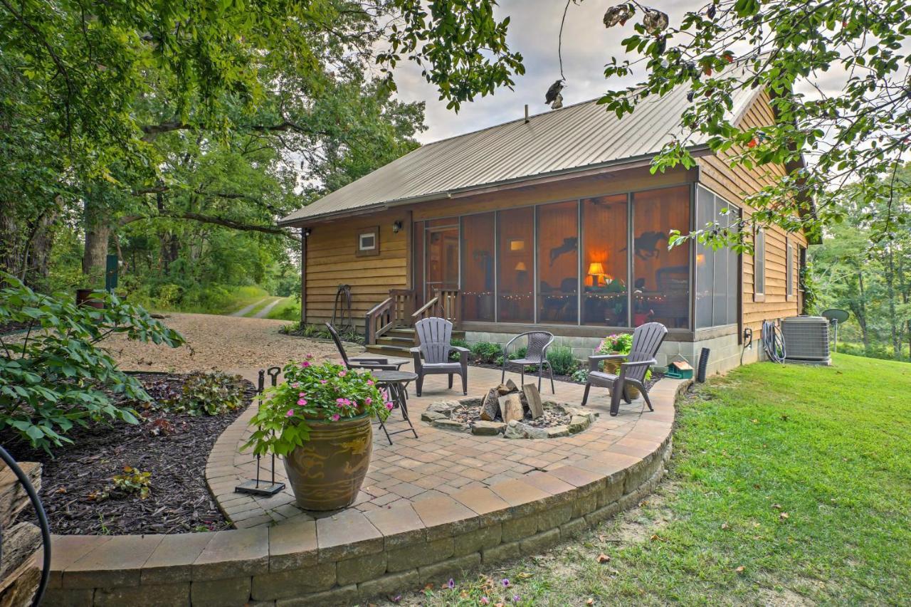 Beautiful Makanda Cabin In Shawnee National Forest Kültér fotó